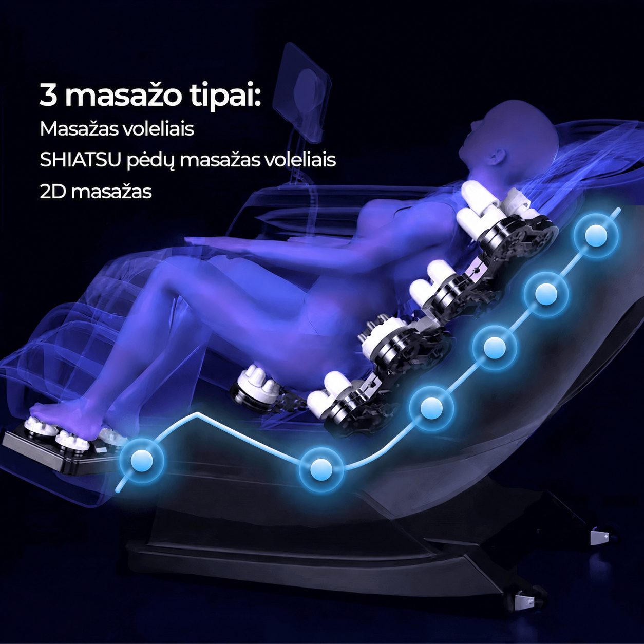 Masažinis krėslas VX MAX