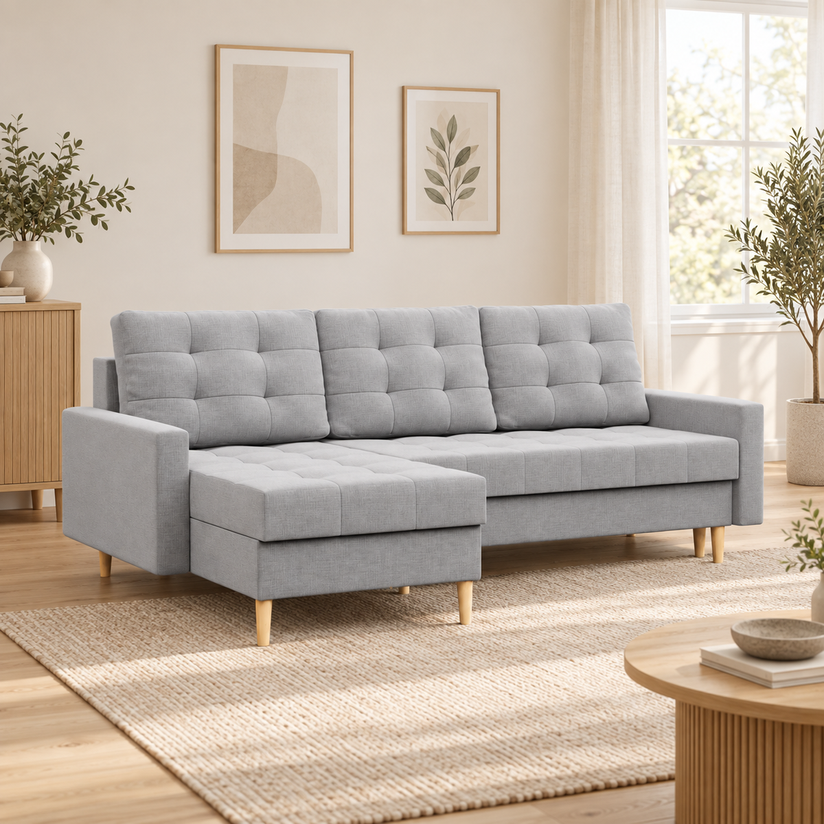 Minkštas kampas ELMA LL – LUX 32 – interjere #spalva_lux 32