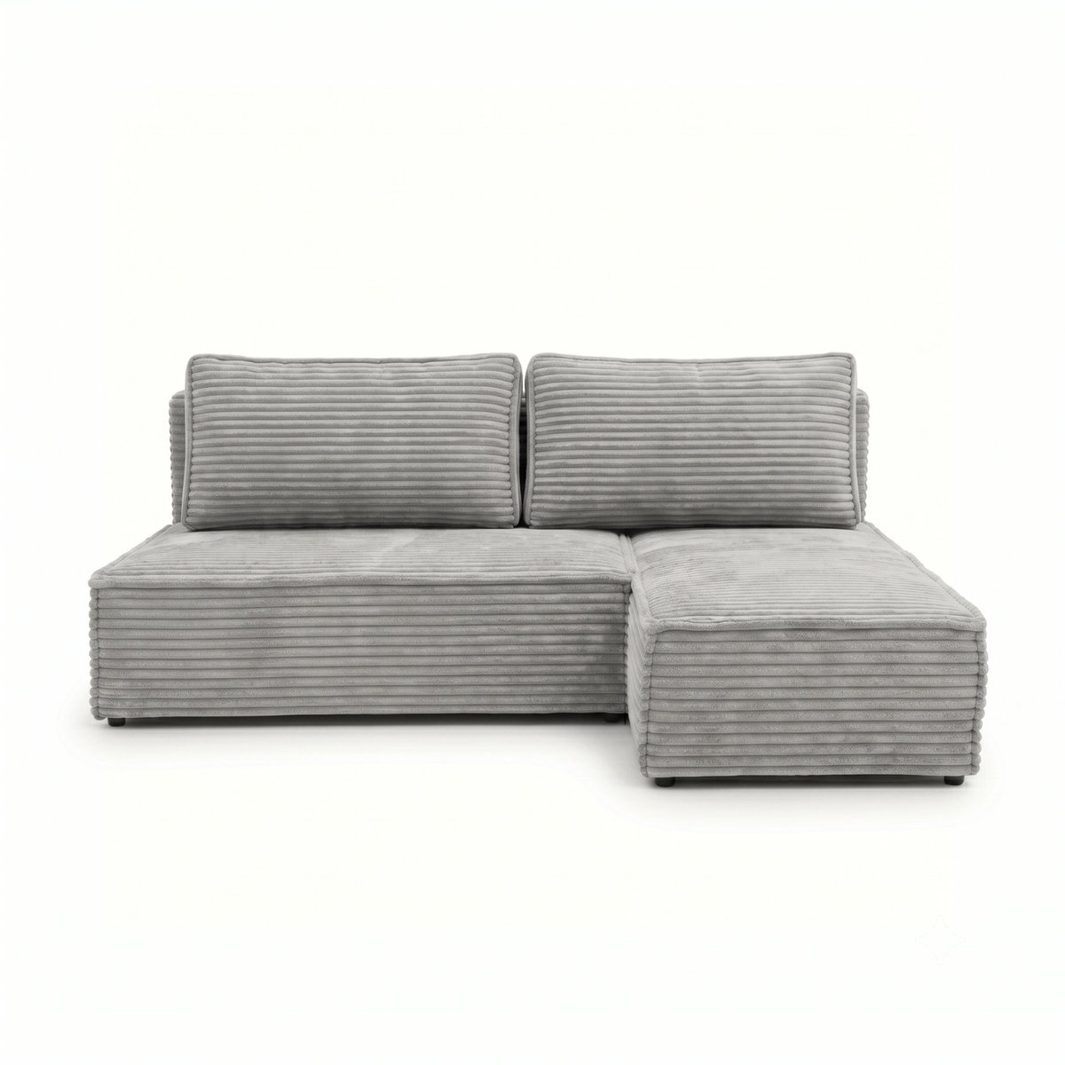 Minkštas kampas FORANO su miego funkcija – TILIA 86 – dešininis kampas – bendras vaizdas #spalva_tilia 86
