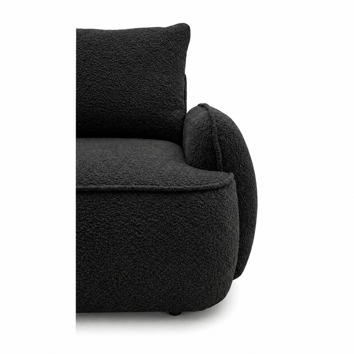Minkštas kampas OVELLA su miego funkcija – CORAL 60 – kairinis kampas – apmušalų detalė #spalva_coral 60