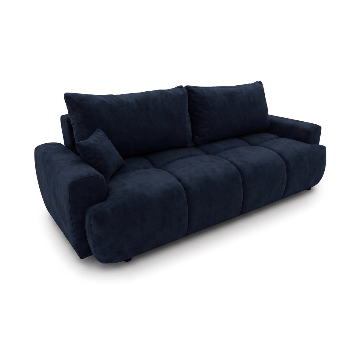 Sofa-lova BALIMO – CLOUD 79 · Tamsiai mėlyna – bendras vaizdas kitu kampu #spalva_cloud 79 · tamsiai mėlyna