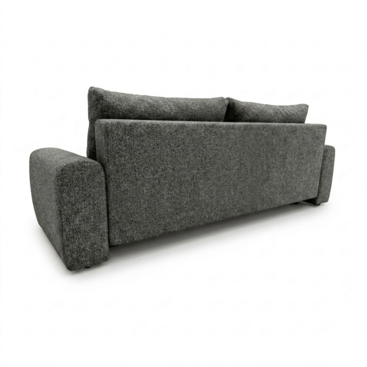 Sofa-lova BALIMO – BELLA 20 · Tamsiai pilka – vaizdas iš nugaros #spalva_bella 20 · tamsiai pilka