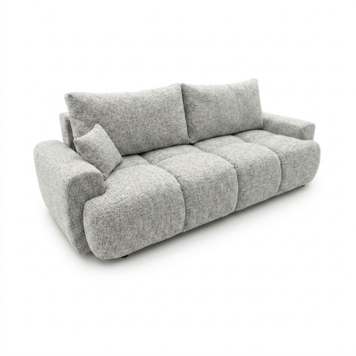 Sofa-lova BALIMO – BELLA 65 · Šviesiai pilka – bendras vaizdas kitu kampu #spalva_bella 65 · šviesiai pilka