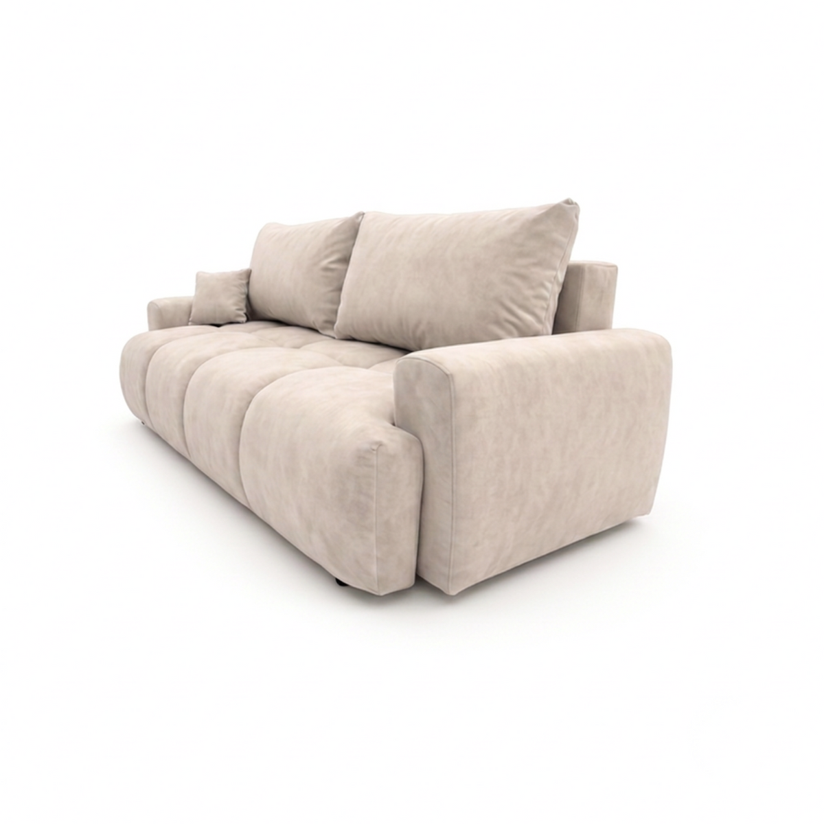 Sofa-lova BALIMO – CLOUD 03 · Smėlio – bendras vaizdas kitu kampu #spalva_cloud 03 · smėlio