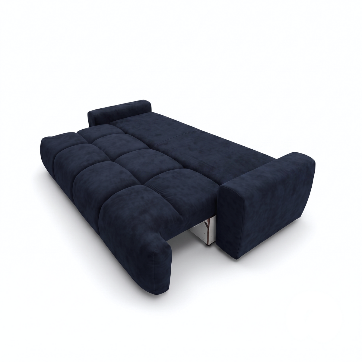 Sofa-lova BALIMO – CLOUD 79 · Tamsiai mėlyna – išskleista miegamoji dalis #spalva_cloud 79 · tamsiai mėlyna