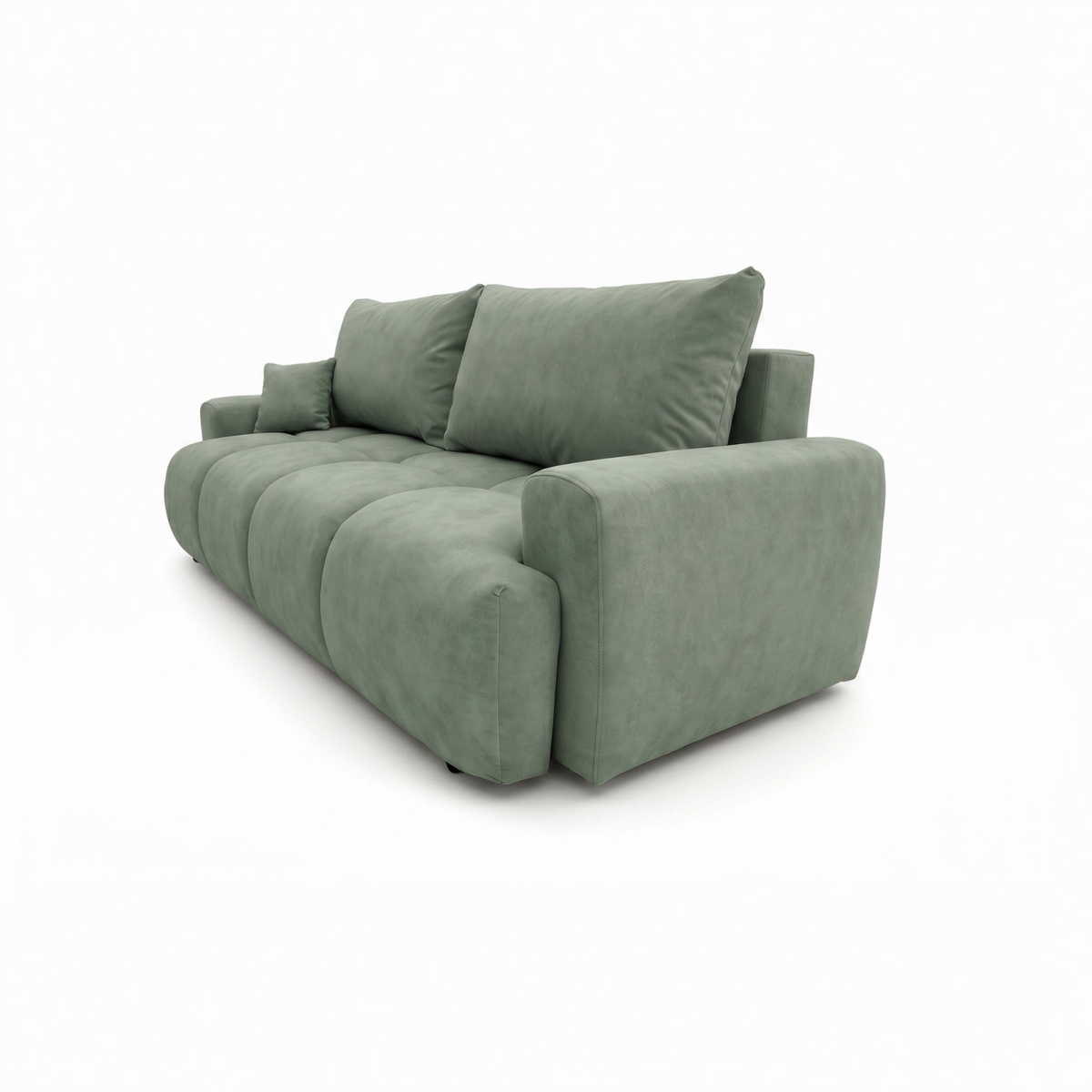 Sofa-lova BALIMO – CLOUD 33 · Šviesiai žalia – bendras vaizdas kitu kampu #spalva_cloud 33 · šviesiai žalia