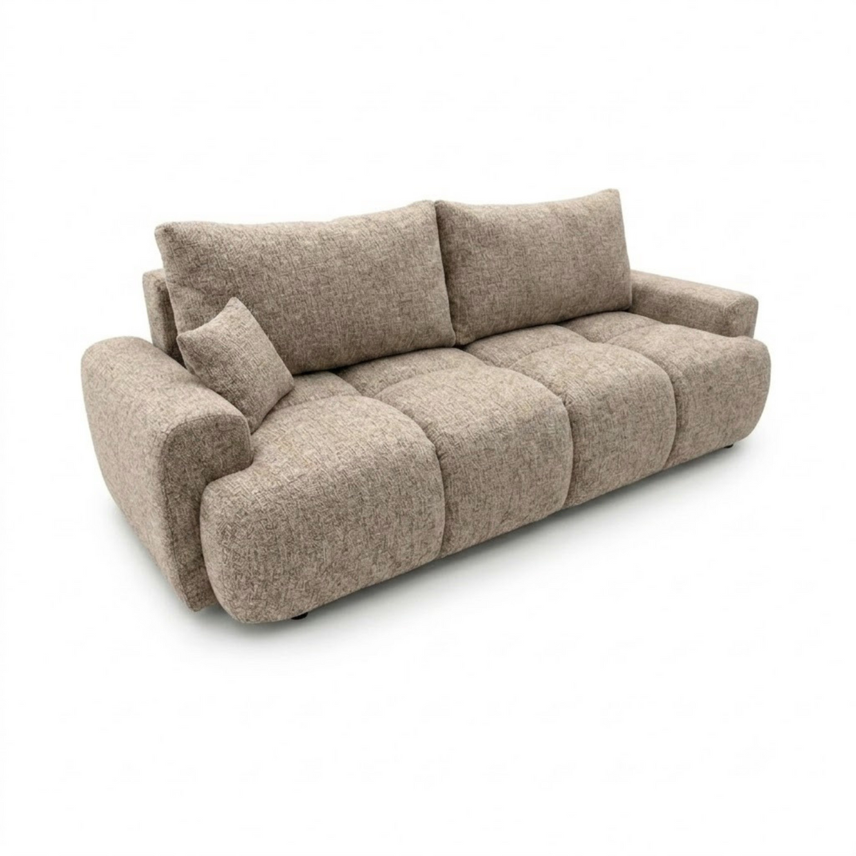 Sofa-lova BALIMO – BELLA 10 · Šviesiai ruda – bendras vaizdas kitu kampu #spalva_bella 10 · šviesiai ruda