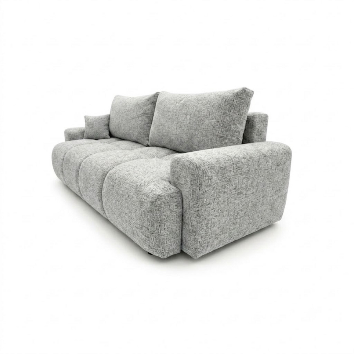 Sofa-lova BALIMO – BELLA 65 · Šviesiai pilka – bendras vaizdas kitu kampu #spalva_bella 65 · šviesiai pilka