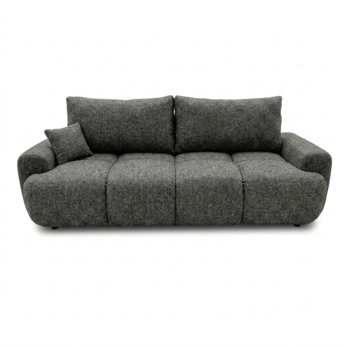 Sofa-lova BALIMO – BELLA 20 · Tamsiai pilka – vaizdas iš priekio #spalva_bella 20 · tamsiai pilka