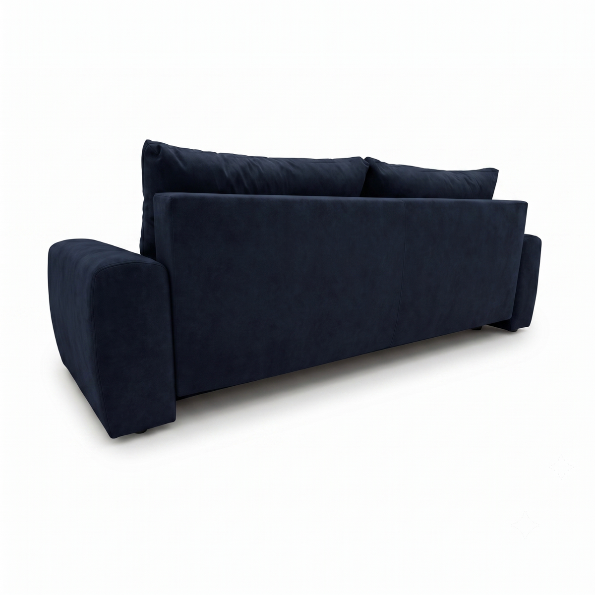 Sofa-lova BALIMO – CLOUD 79 · Tamsiai mėlyna – vaizdas iš nugaros #spalva_cloud 79 · tamsiai mėlyna