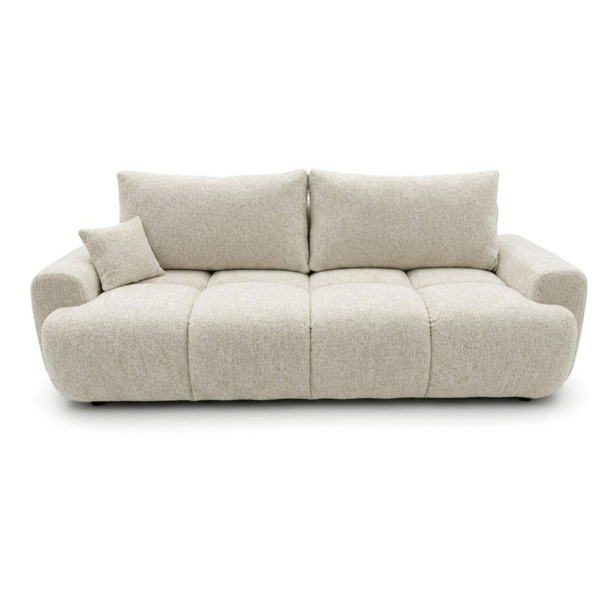 Sofa-lova BALIMO – BELLA 5 · Smėlio – vaizdas iš priekio #spalva_bella 5 · smėlio