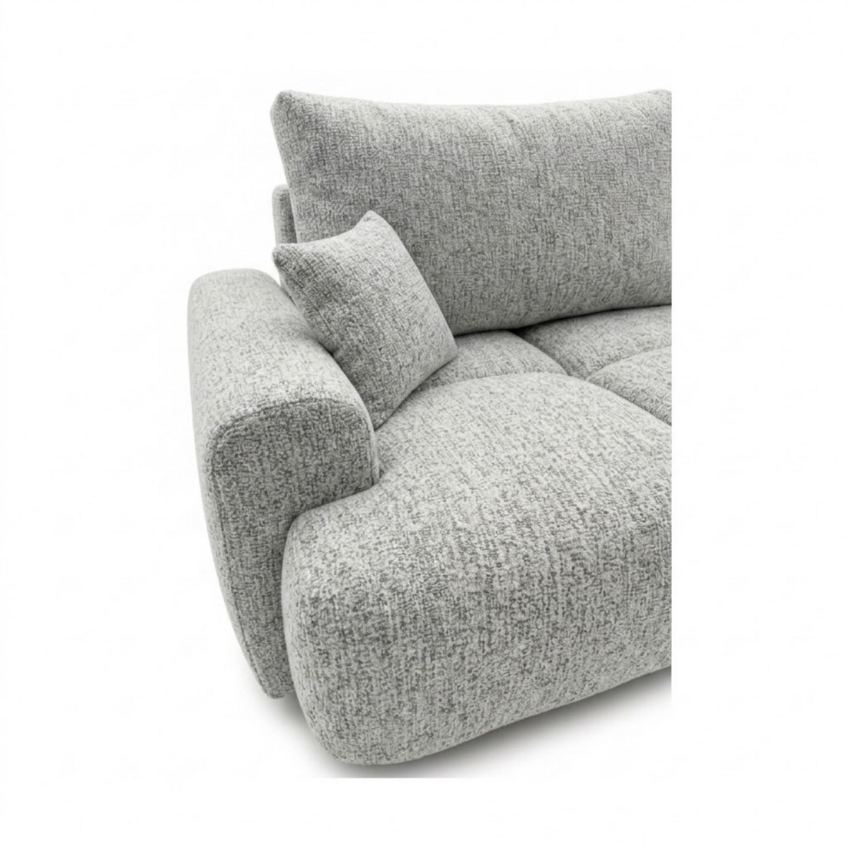 Sofa-lova BALIMO – BELLA 65 · Šviesiai pilka – apmušalų ir konstrukcijos detalė #spalva_bella 65 · šviesiai pilka
