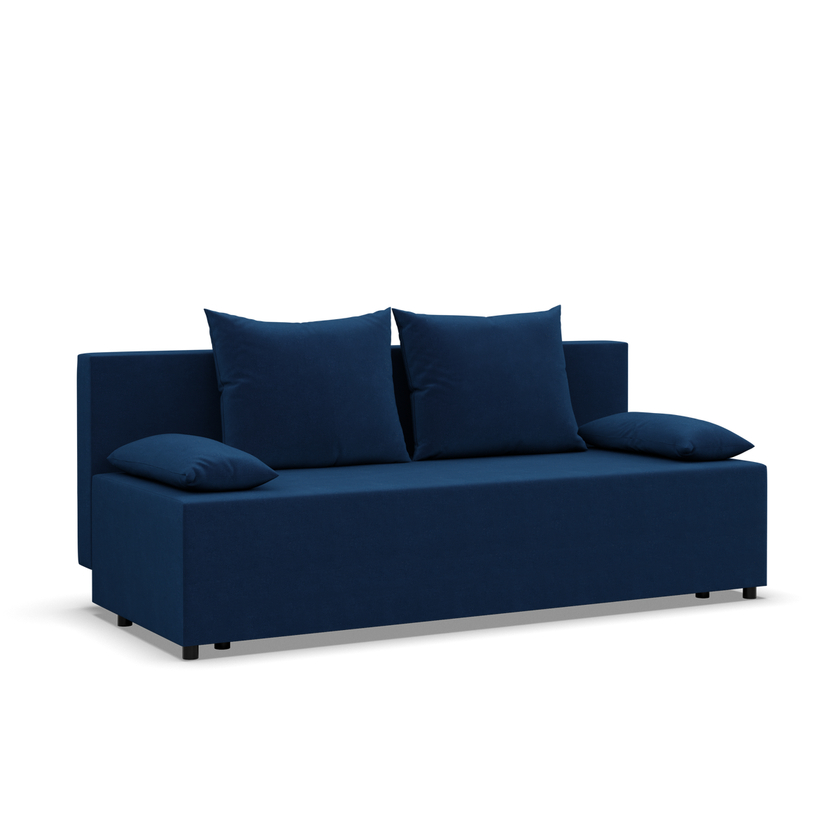 Sofa-lova FERMO – KRONOS 09 · Tamsiai mėlyna – bendras vaizdas kitu kampu #spalva_kronos 09 · tamsiai mėlyna