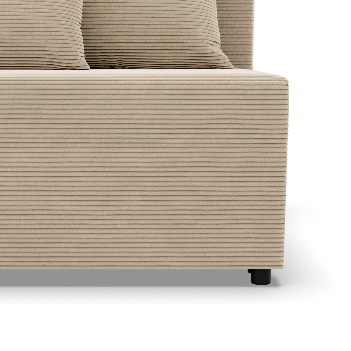 Sofa-lova FERMO – POSO 100 · Kreminė – apmušalų ir konstrukcijos detalė #spalva_poso 100 · kreminė