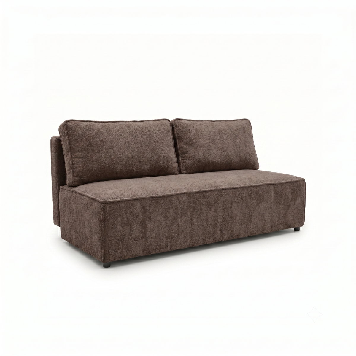 Sofa-lova FORANO – MONTE 28 · Ruda – bendras vaizdas kitu kampu #spalva_monte 28 · ruda