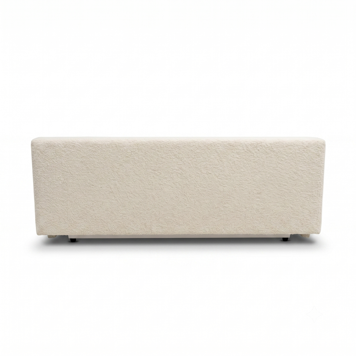 Sofa-lova FORANO – MONTE 03 · Smėlio – vaizdas iš nugaros #spalva_monte 03 · smėlio