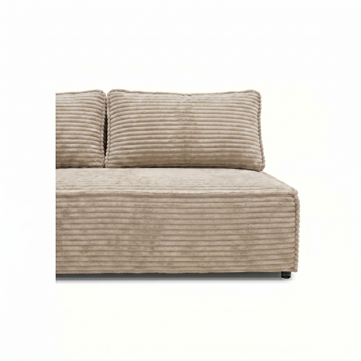 Sofa-lova FORANO – TILIA 03 · Smėlio – apmušalų ir konstrukcijos detalė #spalva_tilia 03 · smėlio