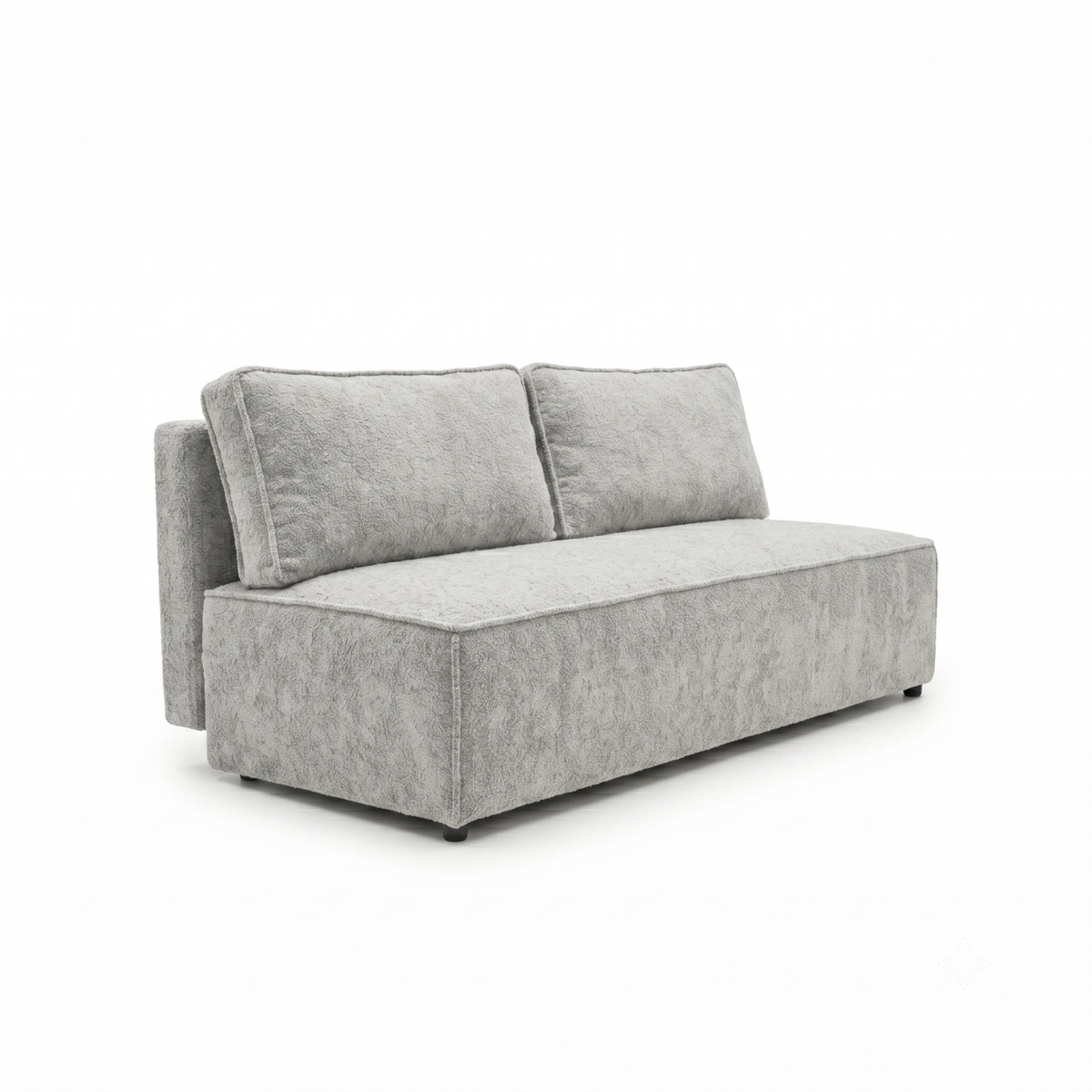 Sofa-lova FORANO – MONTE 84 · Šviesiai pilka – bendras vaizdas kitu kampu #spalva_monte 84 · šviesiai pilka