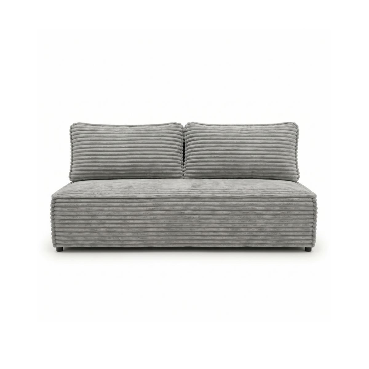 Sofa-lova FORANO – TILIA 86 · Šviesiai pilka – vaizdas iš priekio #spalva_tilia 86 · šviesiai pilka