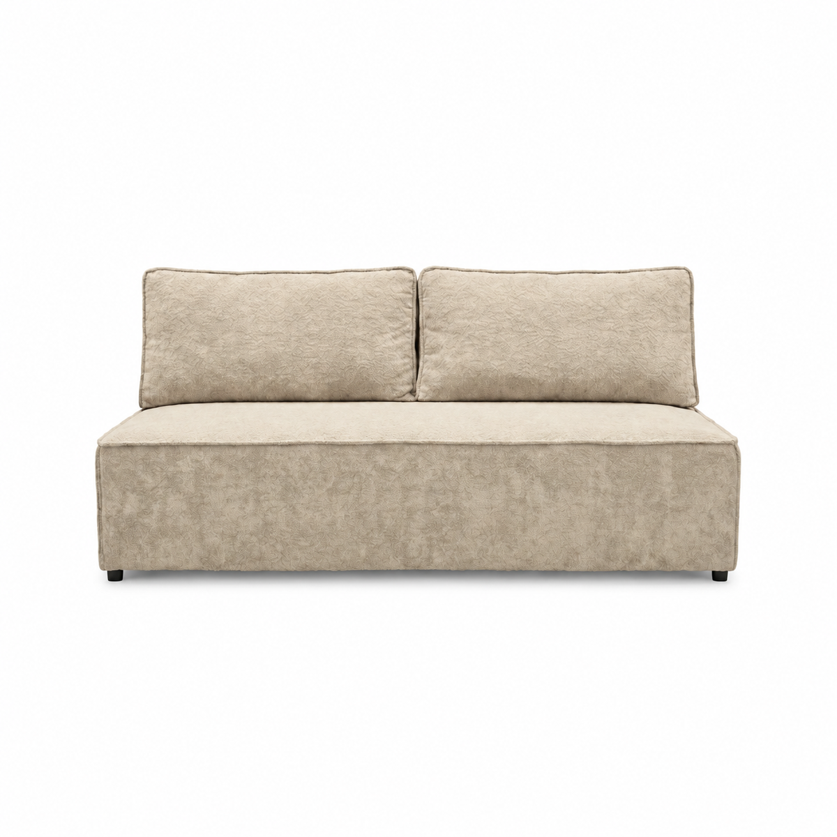 Sofa-lova FORANO – MONTE 11 · Šviesiai ruda – vaizdas iš priekio #spalva_monte 11 · šviesiai ruda