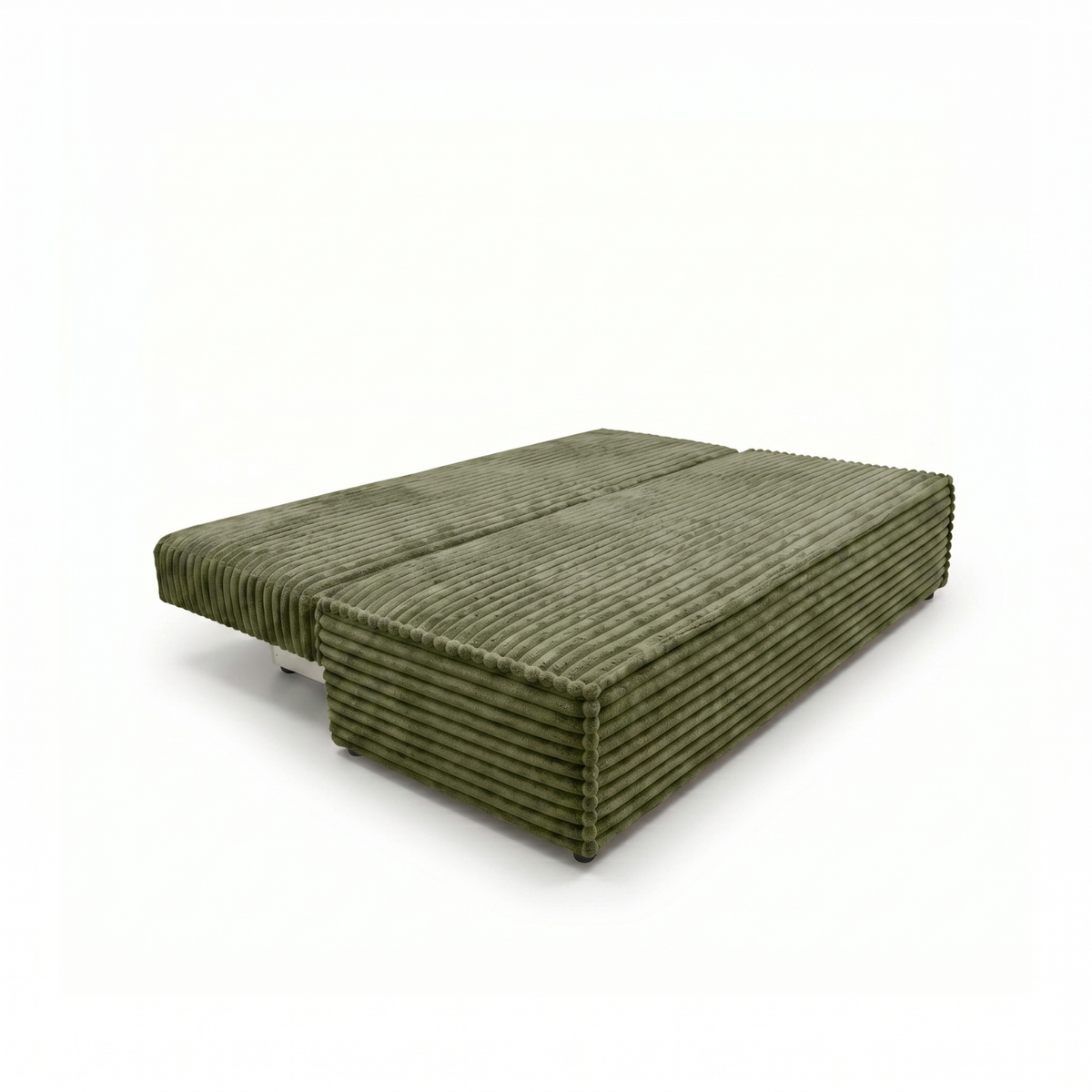 Sofa-lova FORANO – TILIA 37 · Žalia – išskleista miegamoji dalis #spalva_tilia 37 · žalia