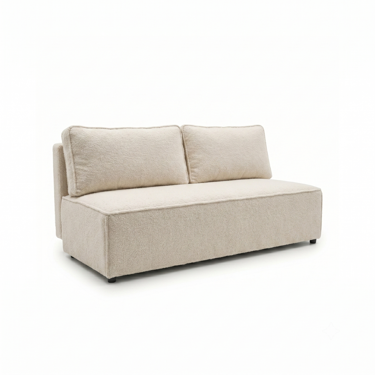 Sofa-lova FORANO – MONTE 03 · Smėlio – bendras vaizdas kitu kampu #spalva_monte 03 · smėlio