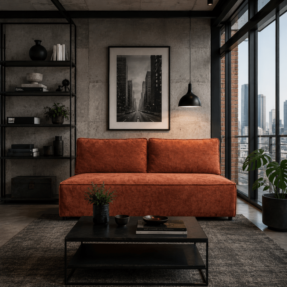 Sofa-lova FORANO – MONTE 58 · Vario – sofa interjere #spalva_monte 58 · vario