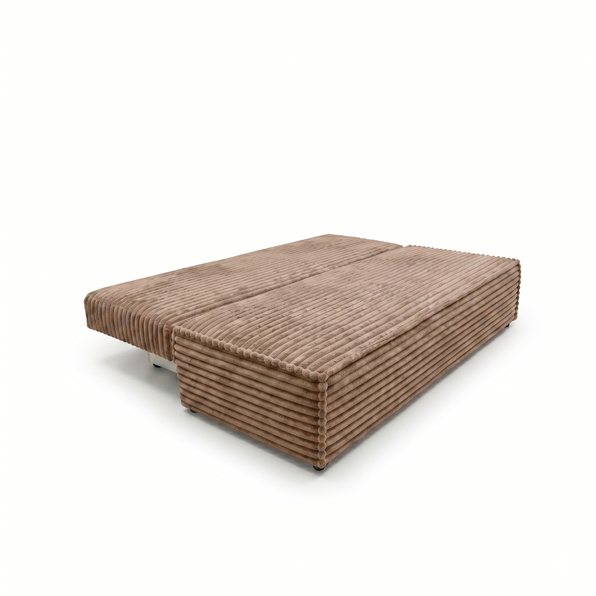 Sofa-lova FORANO – TILIA 17 · Šviesiai ruda – išskleista miegamoji dalis #spalva_tilia 17 · šviesiai ruda