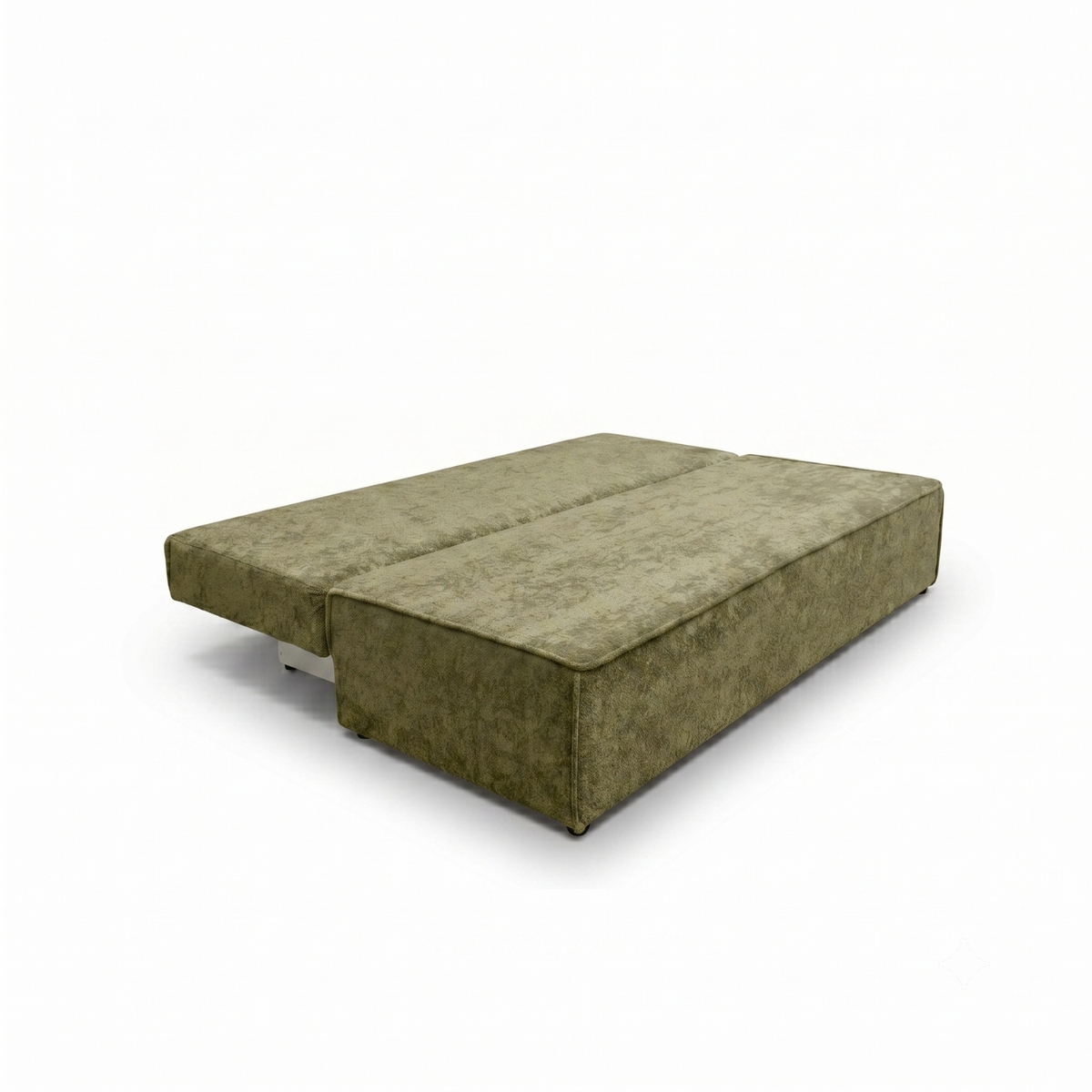 Sofa-lova FORANO – MONTE 35 · Žalia – išskleista miegamoji dalis #spalva_monte 35 · žalia