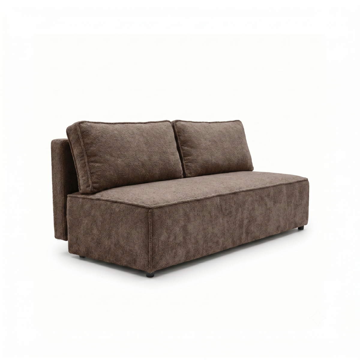 Sofa-lova FORANO – MONTE 28 · Ruda – bendras vaizdas kitu kampu #spalva_monte 28 · ruda