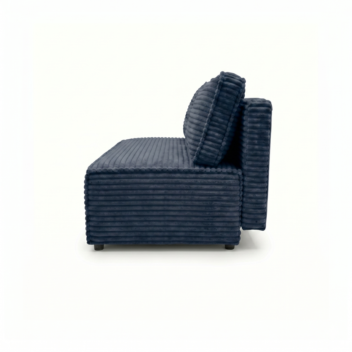 Sofa-lova FORANO – TILIA 77 · Mėlyna – vaizdas iš šono #spalva_tilia 77 · mėlyna