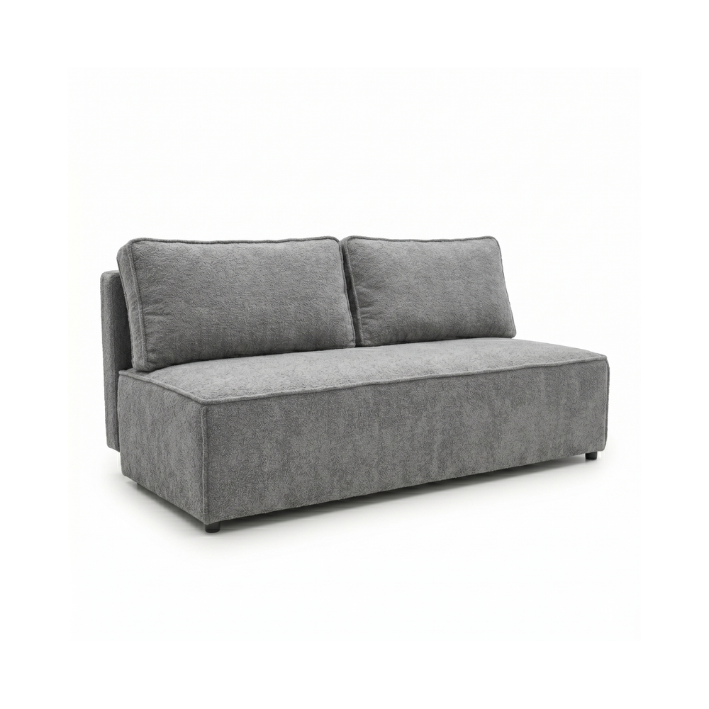 Sofa-lova FORANO – MONTE 90 · Tamsiai pilka – bendras vaizdas kitu kampu #spalva_monte 90 · tamsiai pilka