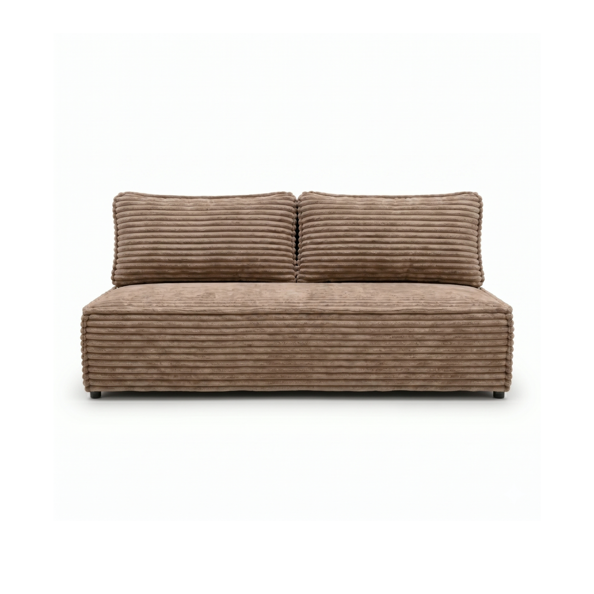 Sofa-lova FORANO – TILIA 17 · Šviesiai ruda – vaizdas iš priekio #spalva_tilia 17 · šviesiai ruda
