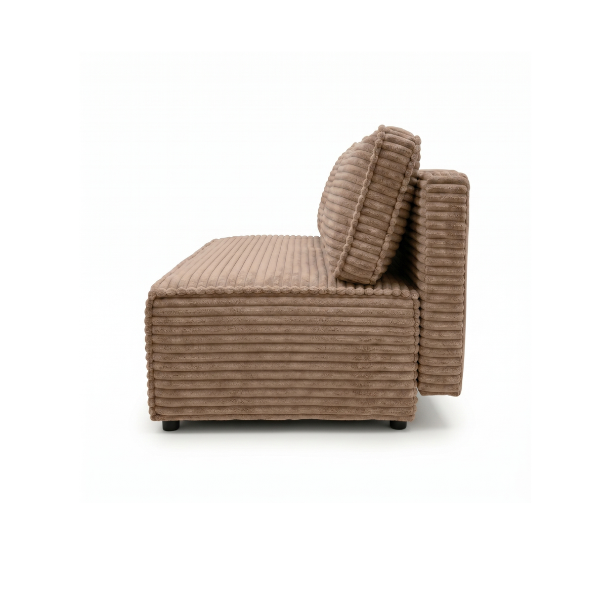 Sofa-lova FORANO – TILIA 17 · Šviesiai ruda – vaizdas iš šono #spalva_tilia 17 · šviesiai ruda