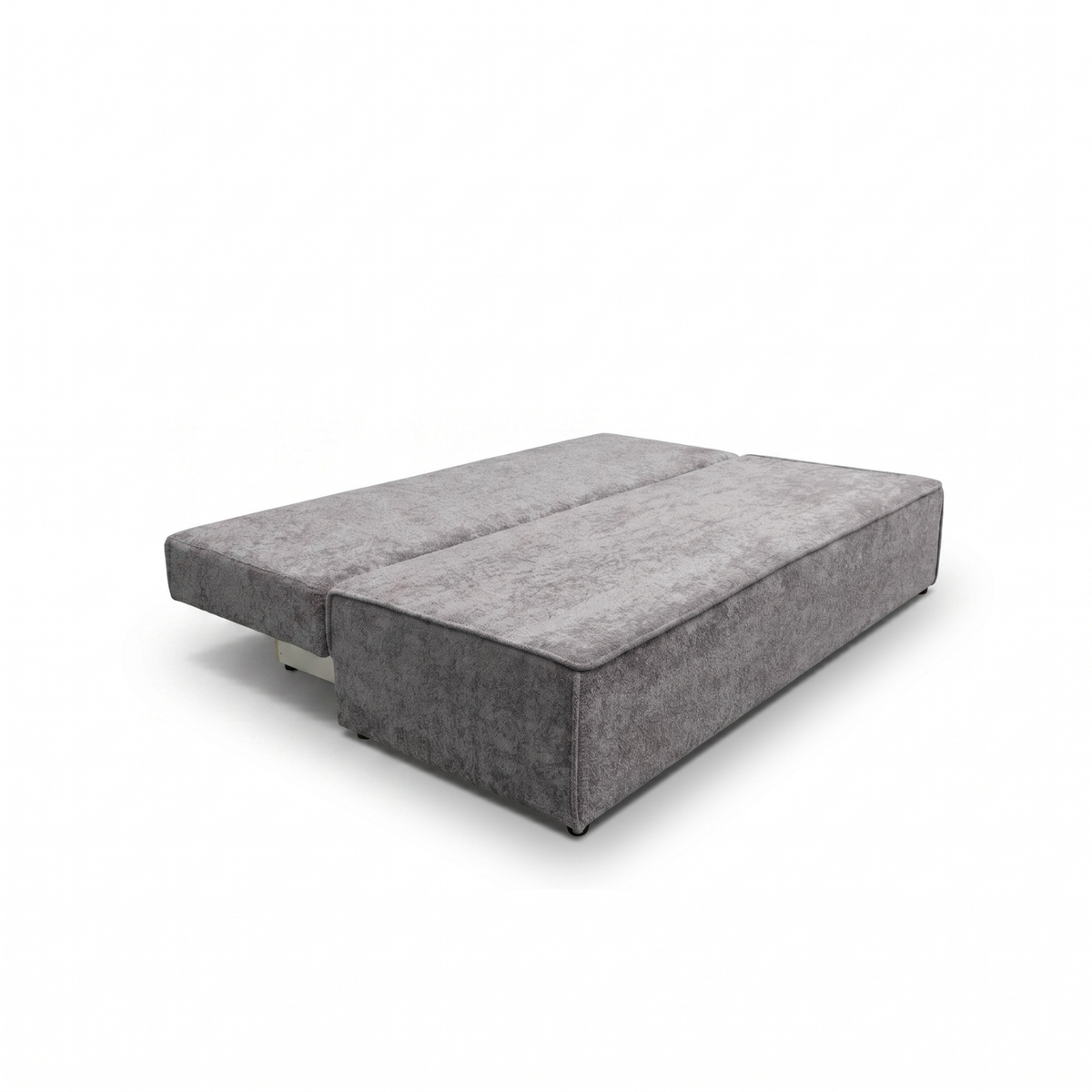 Sofa-lova FORANO – MONTE 90 · Tamsiai pilka – išskleista miegamoji dalis #spalva_monte 90 · tamsiai pilka