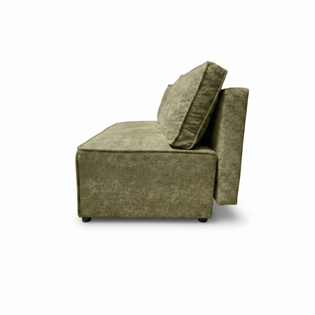 Sofa-lova FORANO – MONTE 35 · Žalia – vaizdas iš šono #spalva_monte 35 · žalia