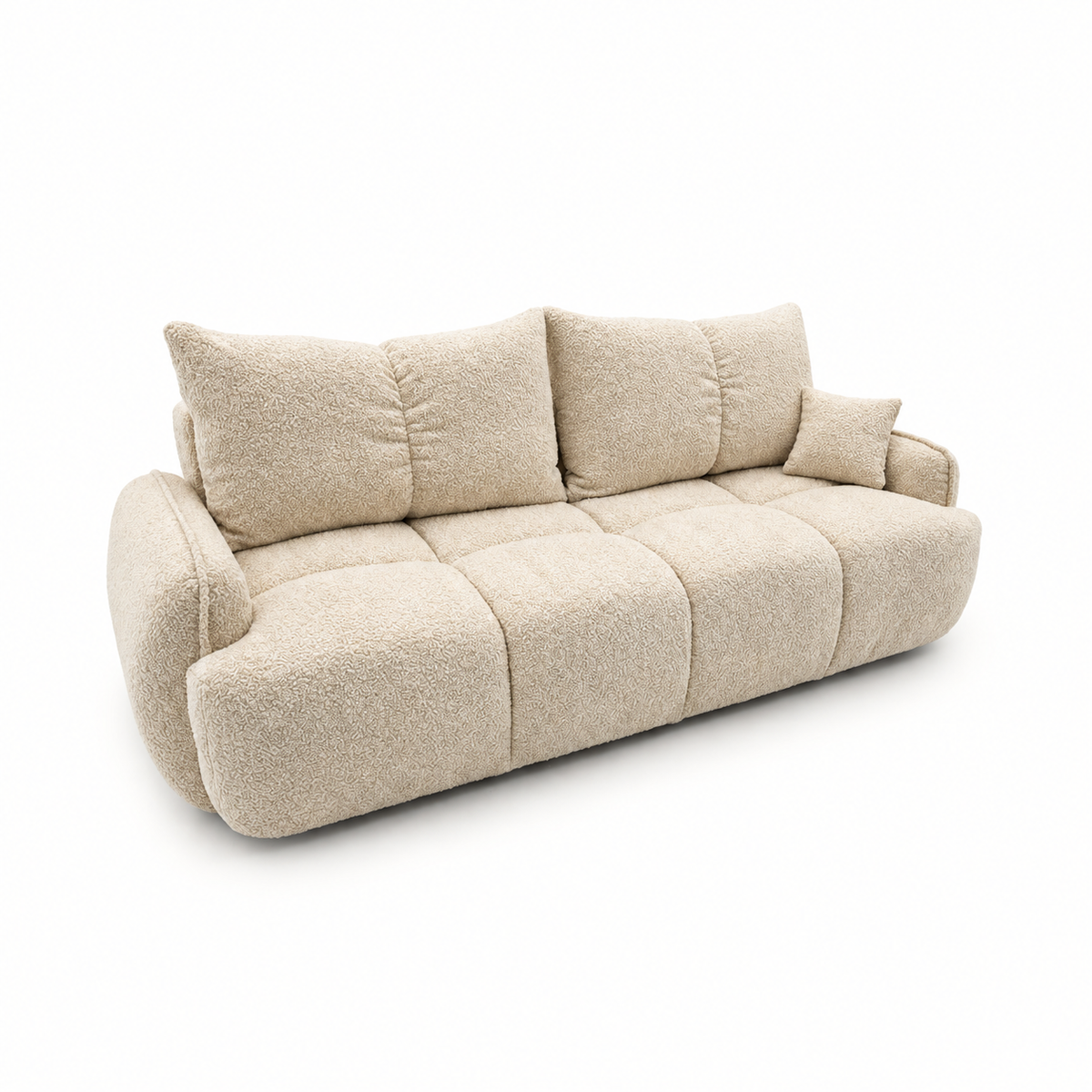 Sofa-lova LOBINO – CORAL 65 · Smėlio – bendras vaizdas kitu kampu #spalva_coral 65 · smėlio