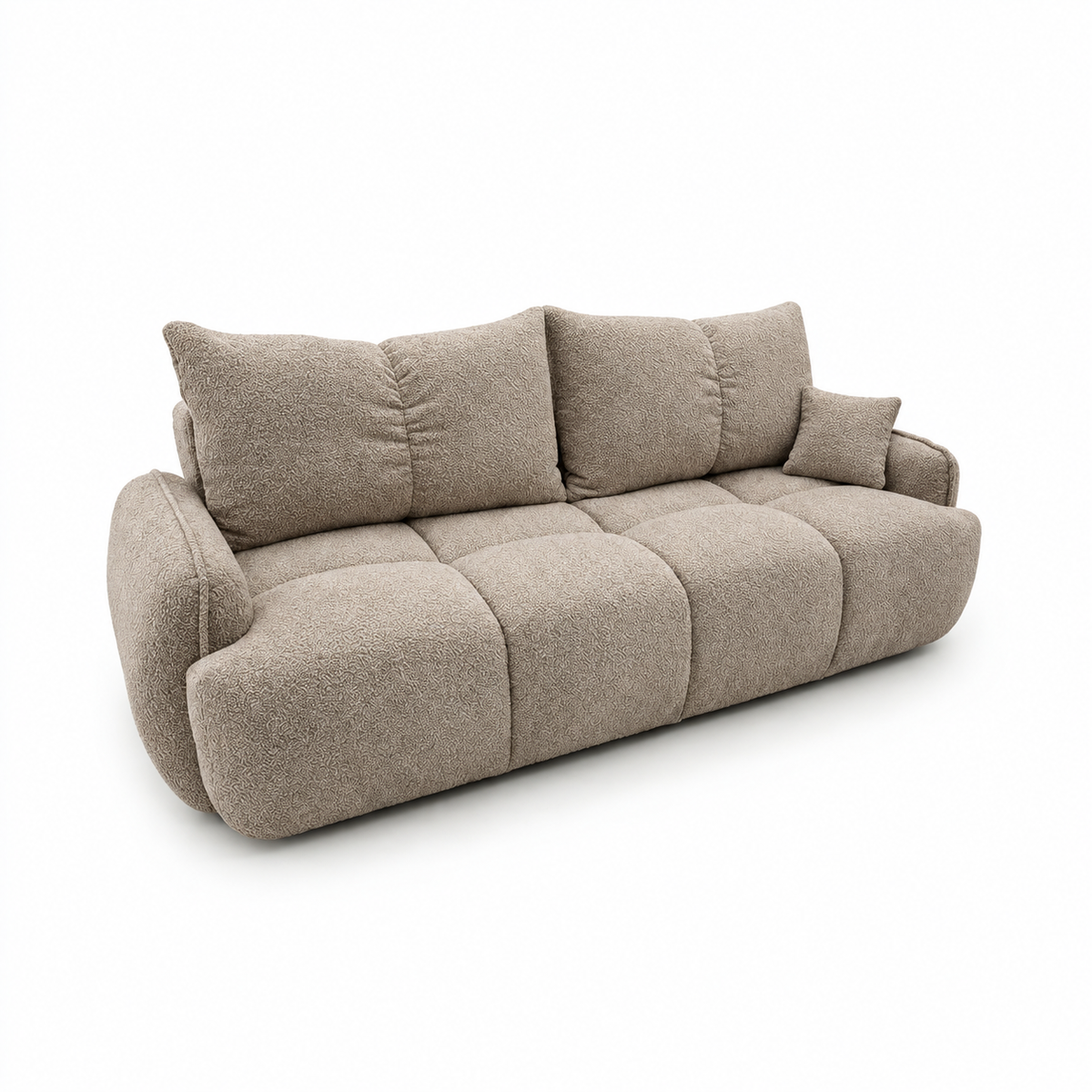 Sofa-lova LOBINO – CORAL 50 · Tamsiai smėlio – bendras vaizdas kitu kampu #spalva_coral 50 · tamsiai smėlio