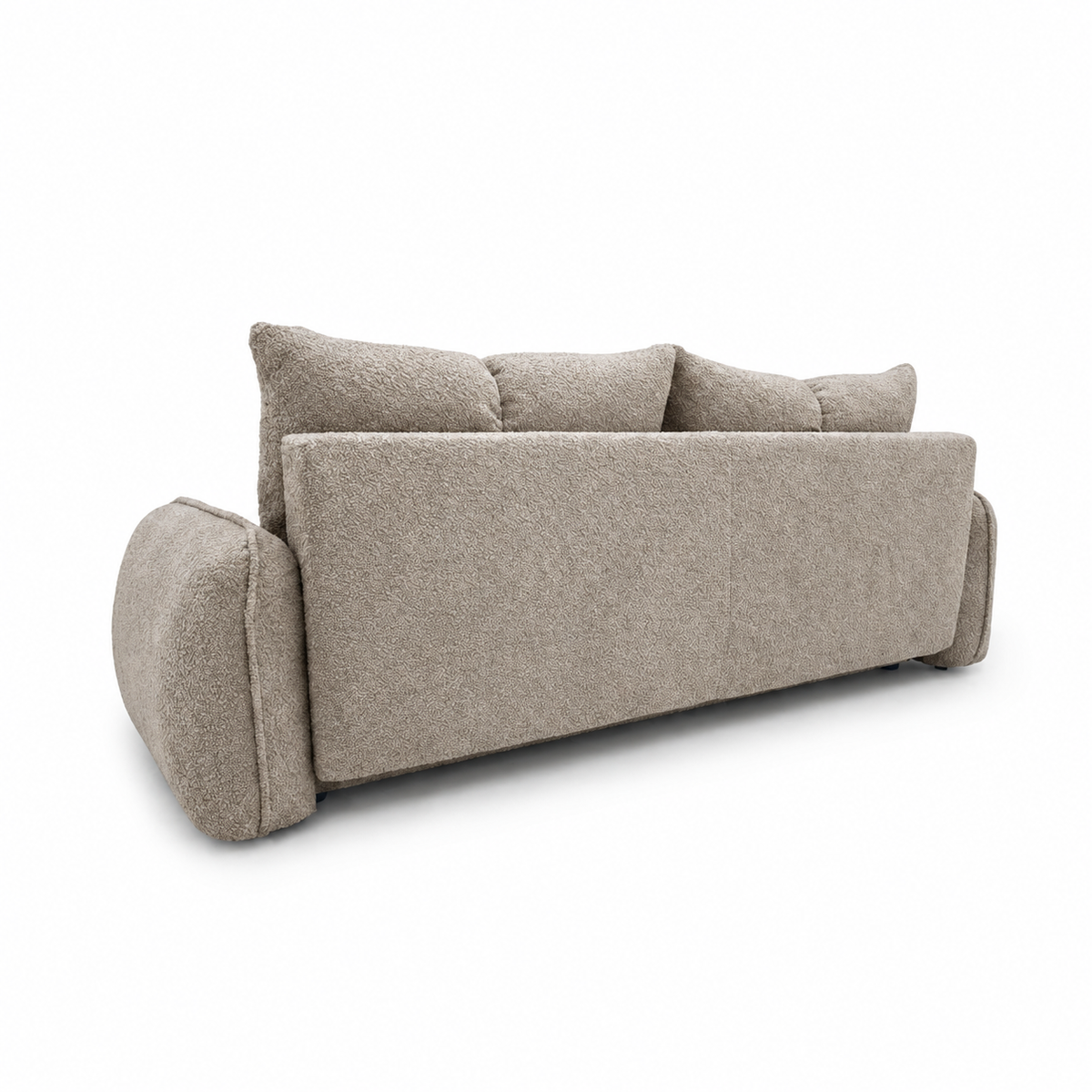 Sofa-lova LOBINO – CORAL 50 · Tamsiai smėlio – vaizdas iš nugaros #spalva_coral 50 · tamsiai smėlio