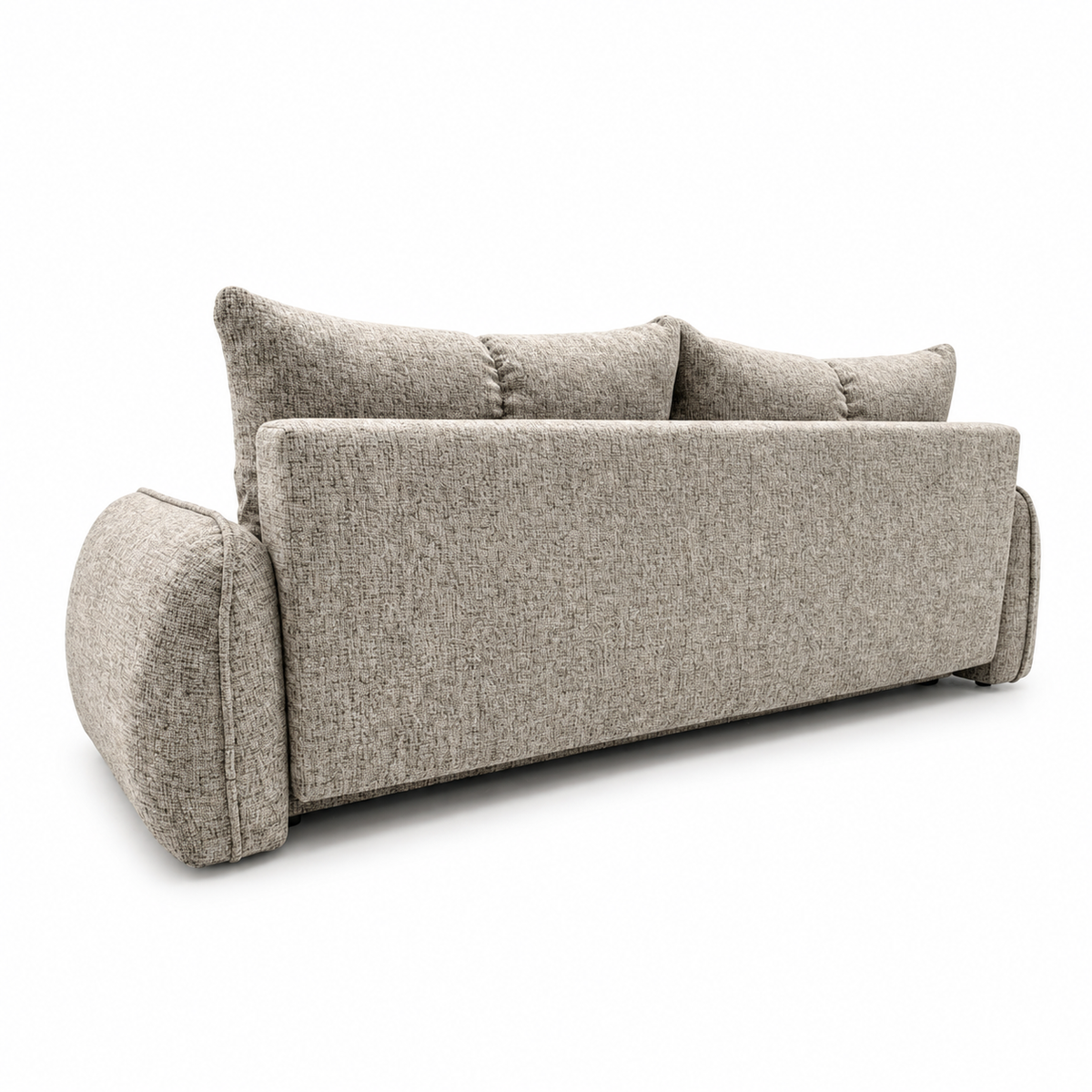 Sofa-lova LOBINO – BELLA 55 · Tamsiai smėlio – vaizdas iš nugaros #spalva_bella 55 · tamsiai smėlio