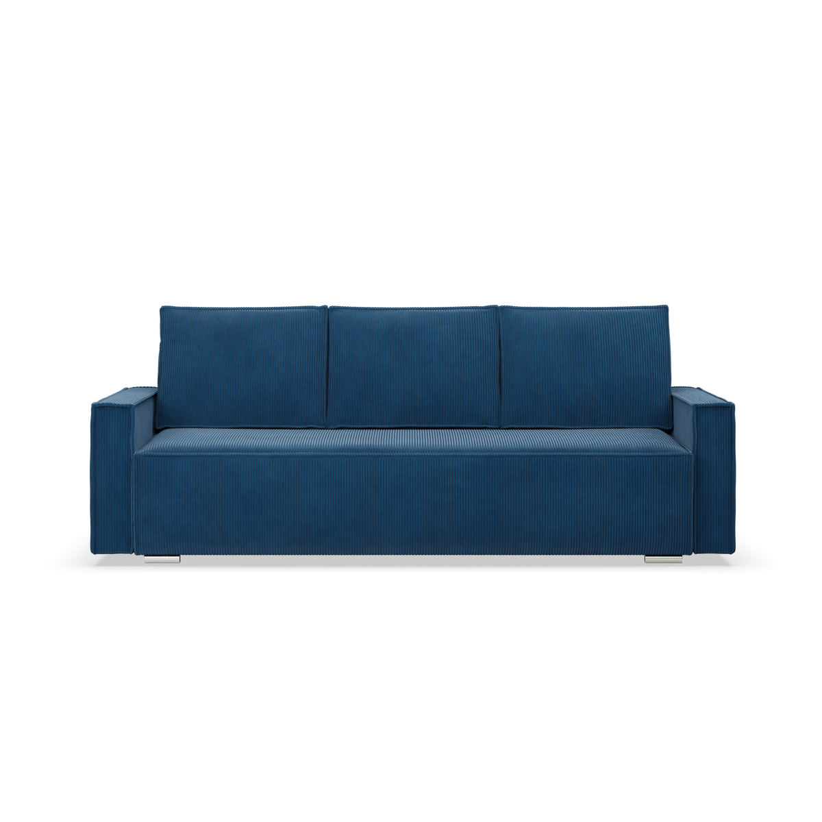 Sofa-lova NOTO – POSO 005 · Tamsiai mėlyna – vaizdas iš priekio #spalva_poso 005 · tamsiai mėlyna