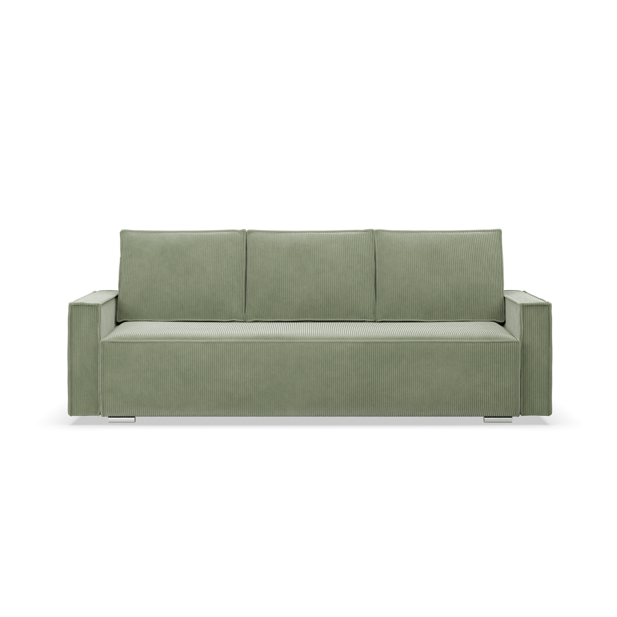 Sofa-lova NOTO – POSO 047 · Alyvuogių – vaizdas iš priekio #spalva_poso 047 · alyvuogių