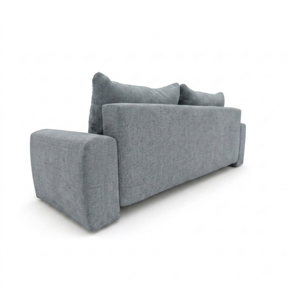 Sofa-lova ODEA – ARAGON 72 · Šviesiai mėlyna – vaizdas iš nugaros #spalva_aragon 72 · šviesiai mėlyna