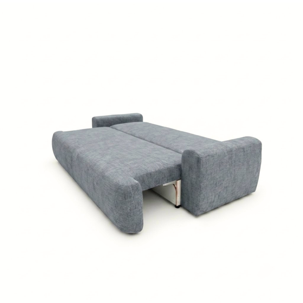 Sofa-lova ODEA – ARAGON 72 · Šviesiai mėlyna – išskleista miegamoji dalis #spalva_aragon 72 · šviesiai mėlyna