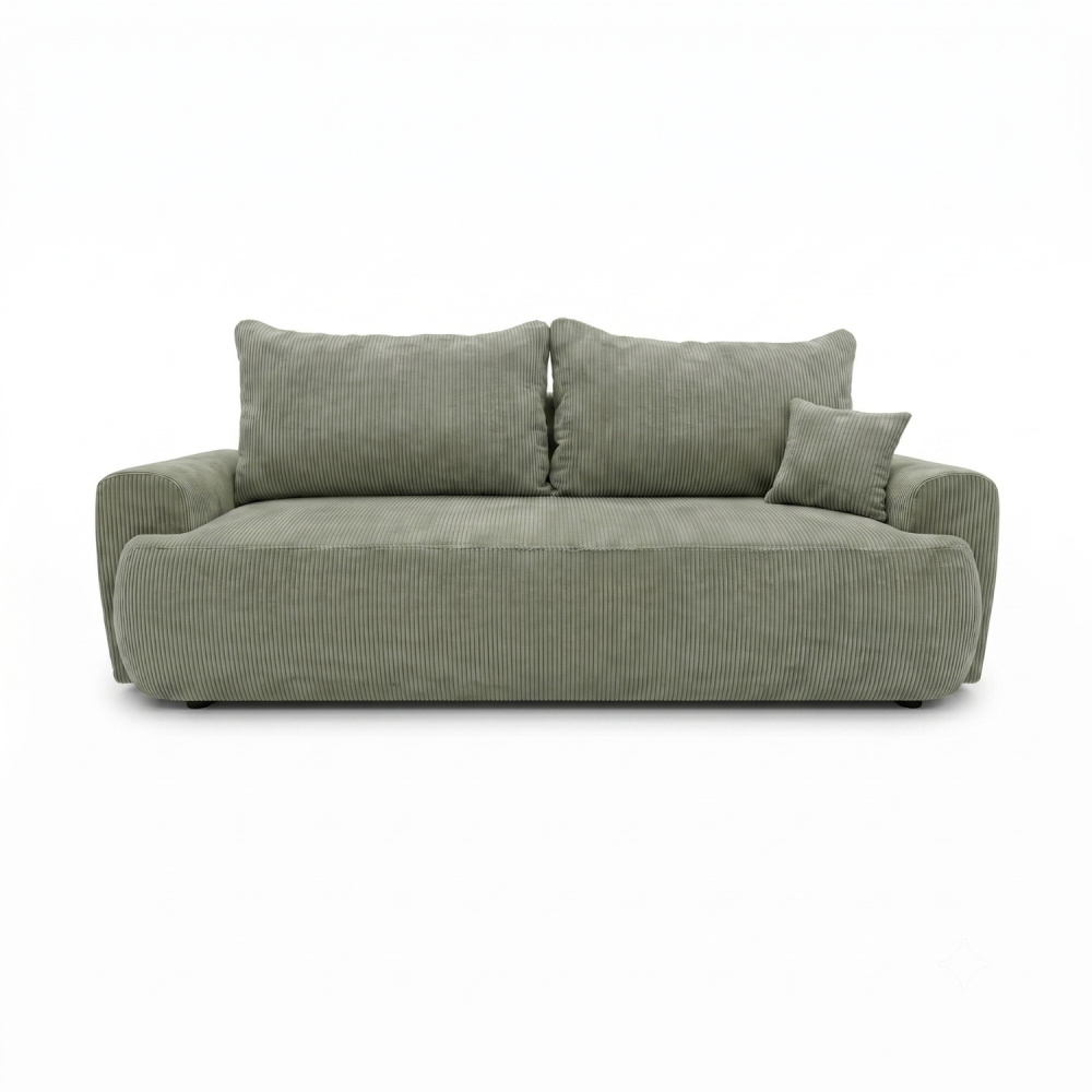 Sofa-lova ODEA – POSO 047 · Šviesiai žalia – vaizdas iš priekio #spalva_poso 047 · šviesiai žalia