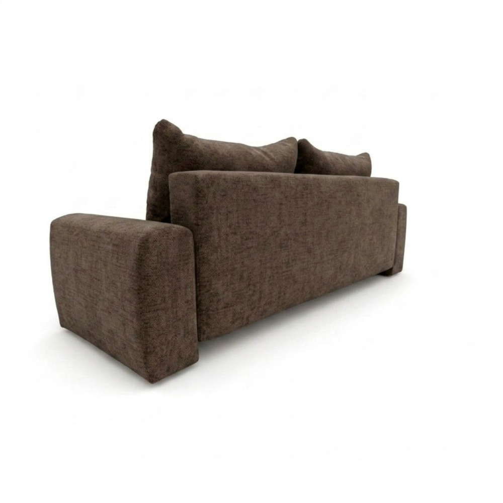 Sofa-lova ODEA – ARAGON 26 · Ruda – vaizdas iš nugaros #spalva_aragon 26 · ruda