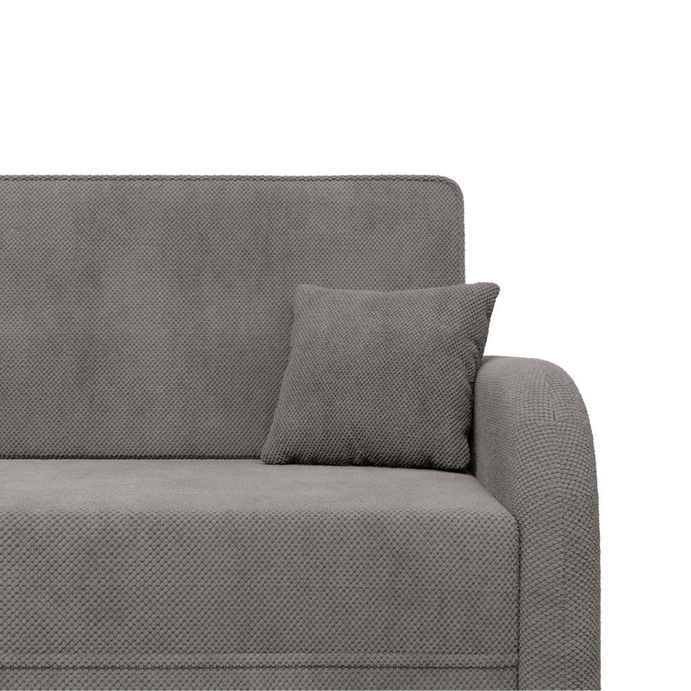 Sofa-lova SOMO – ONEGA 7 · Tamsiai pilka – apmušalų ir konstrukcijos detalė #spalva_onega 7 · tamsiai pilka