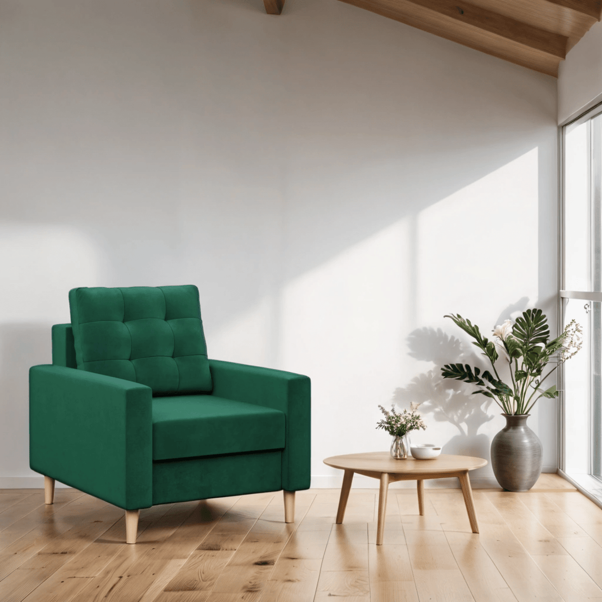 Fotelis BLANK – KRONOS 019 – interjere #spalva_kronos 019