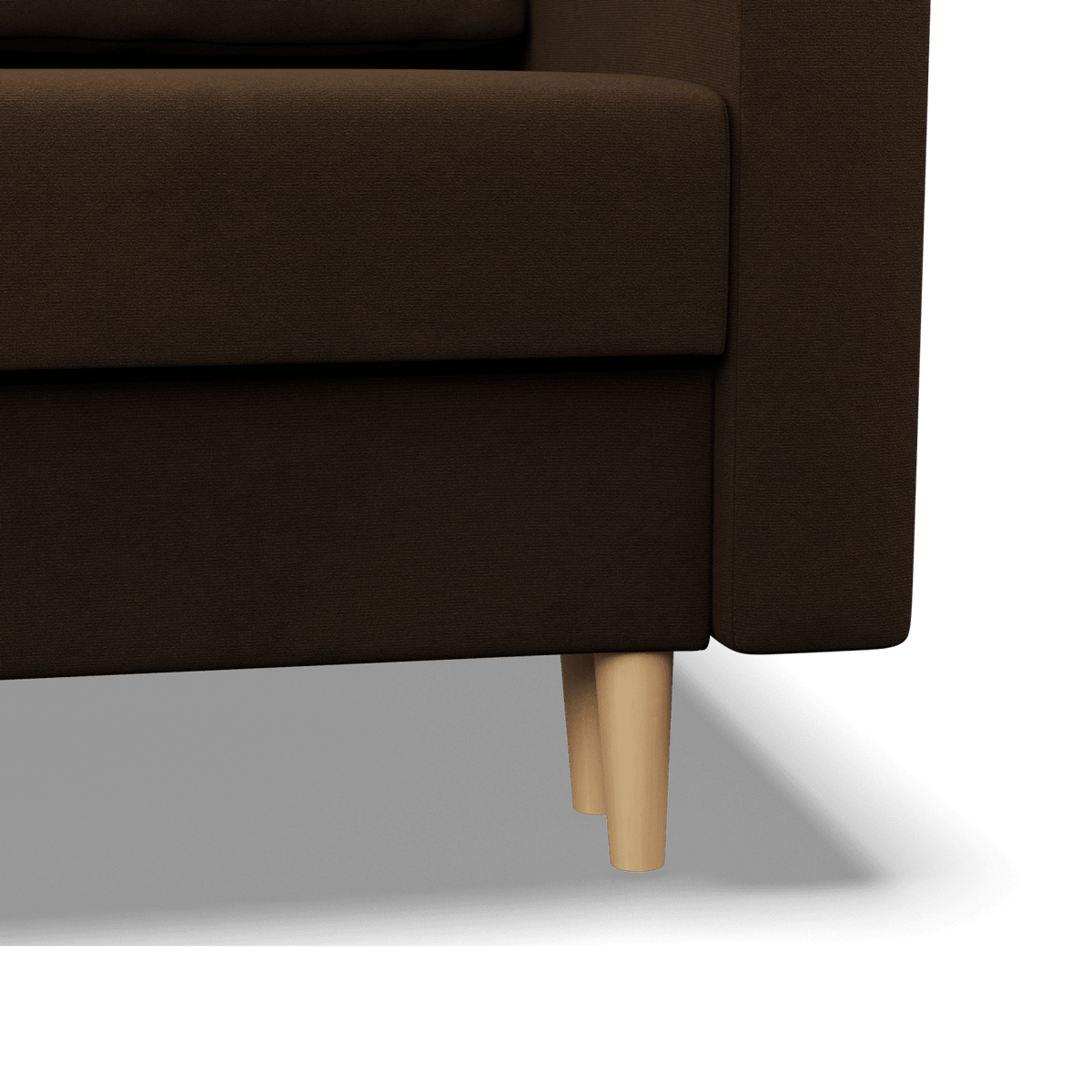 Fotelis BLANK – MIKRO 20 – audinio ir konstrukcijos detalės #spalva_mikro 20