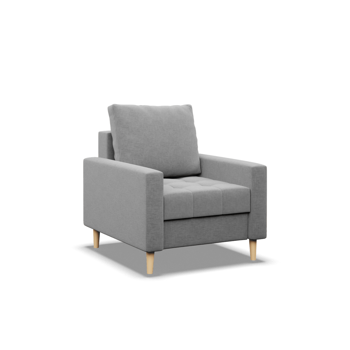 Fotelis ELMA – LUX 32 – kitas vaizdas #spalva_lux 32